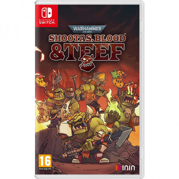 Игра Warhammer 40,000: Shootas, Blood &amp;amp; Teef [Nintendo Switch, русские субтитры] в Архангельске